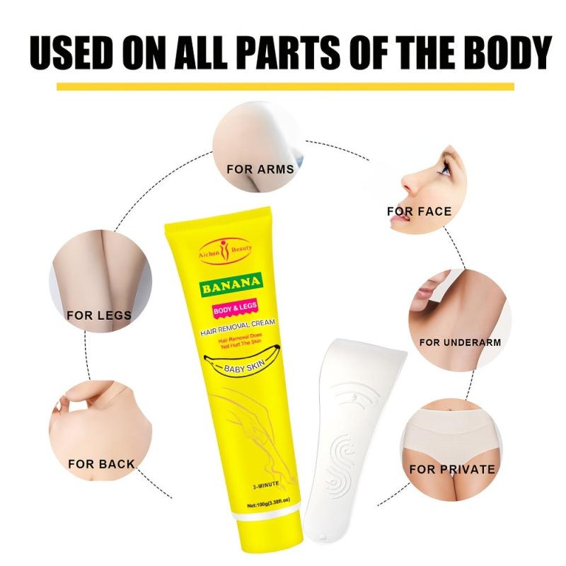 Banana Hair Removal Cream For Women And Men