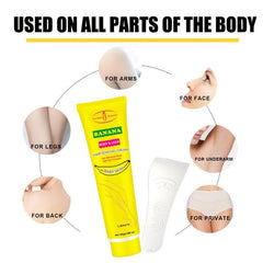 Banana Hair Removal Cream For Women And Men