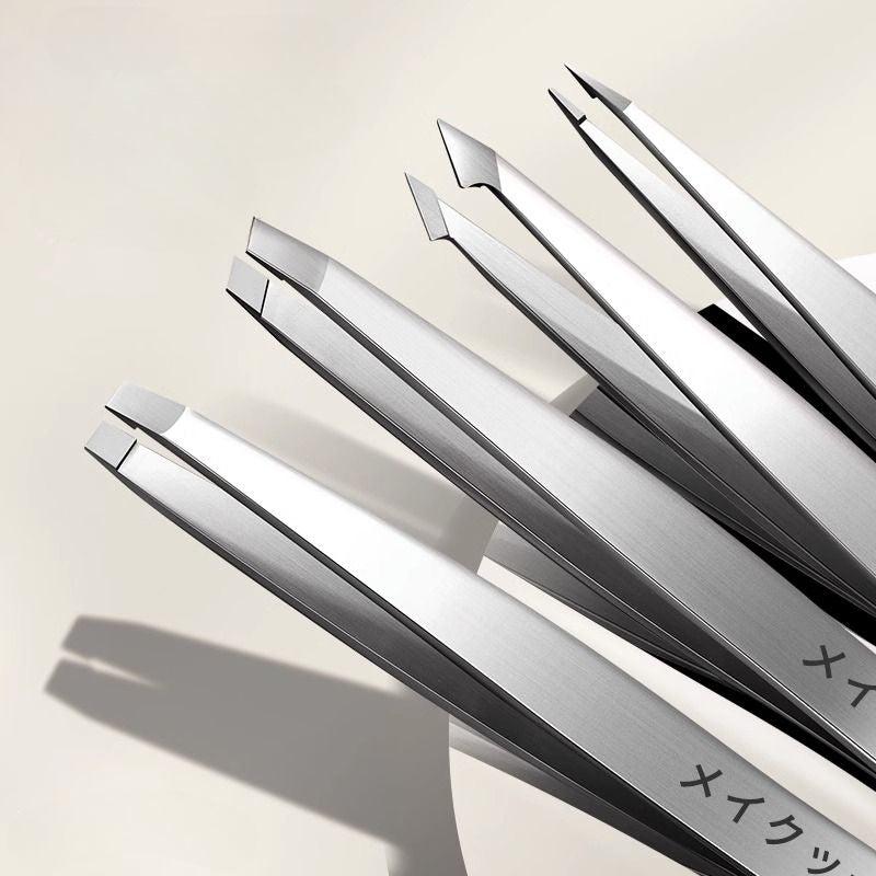 Stainless Steel Eyebrow Clip Set Ingrown Hair Removal Tool