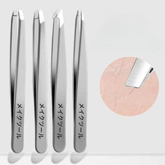Stainless Steel Eyebrow Clip Set Ingrown Hair Removal Tool