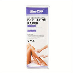 100 Sheets Hair Removal Waxing Strip Paper Nonwoven Epilator Wax Depilatory