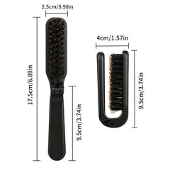 Mythus Beard Brush Foldable Beard Brush for Travel