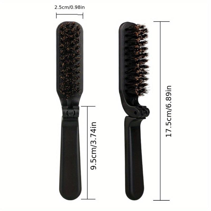 Mythus Beard Brush Foldable Beard Brush for Travel