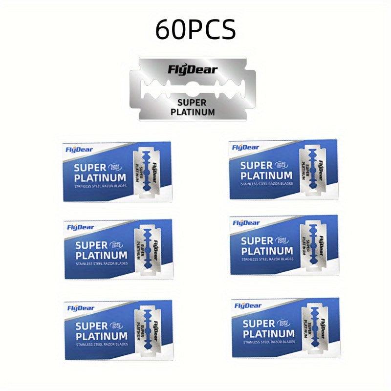 Professional Double Edge Razor Blades for Barbers - 40/60pcs