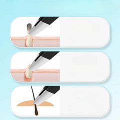 Stainless Steel Eyebrow Tweezers with Magnifying Makeup Beauty Tool