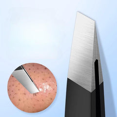 Stainless Steel Eyebrow Tweezers with Magnifying Makeup Beauty Tool