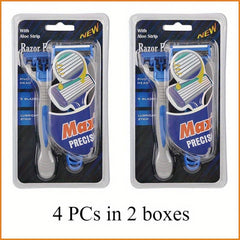 2 Boxes Sharp 5 Layer Razor Blades Replacement Blades Vintage Wet Shave Shaving