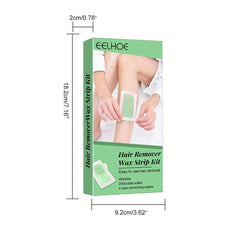 EELHOE Body Wax Strips - Painless Hair Removal for Arms Legs and Underarms