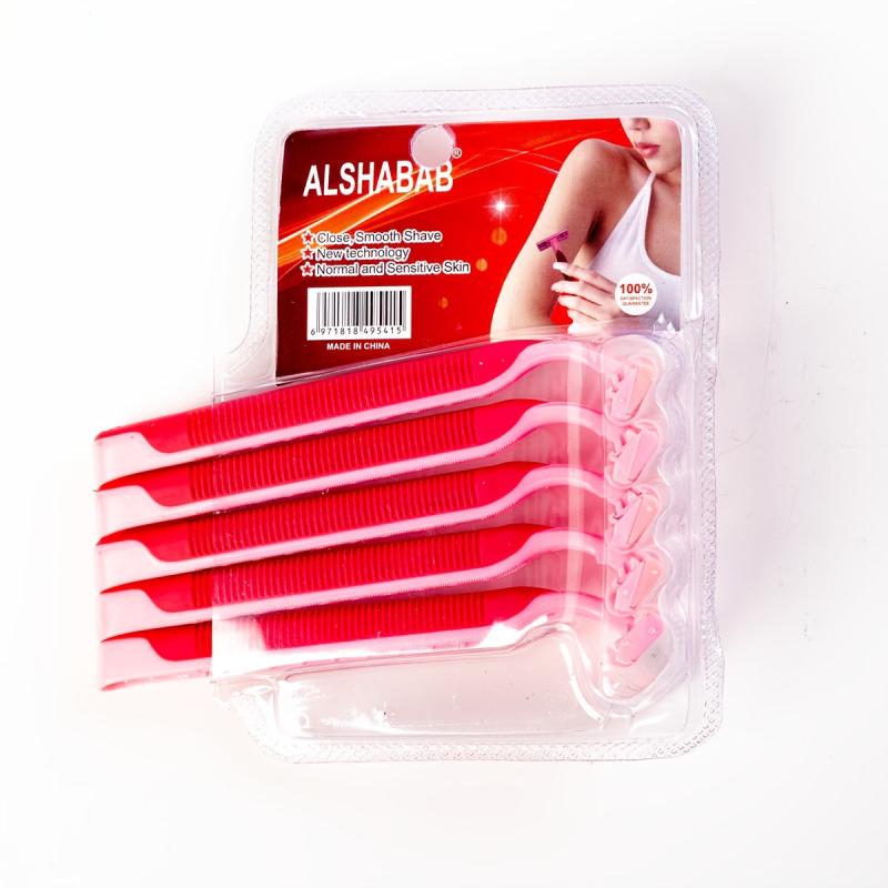 12PCS Women Razor Double Layers Blades Manual Razor For Girl Woman Shaving