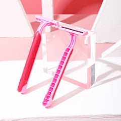 12PCS Women Razor Double Layers Blades Manual Razor For Girl Woman Shaving