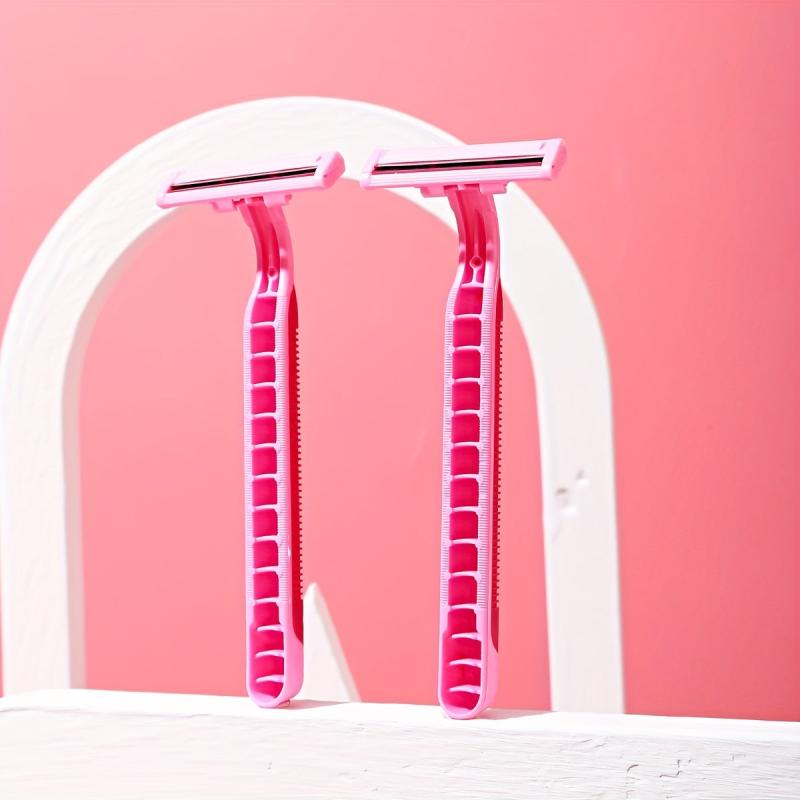 12PCS Women Razor Double Layers Blades Manual Razor For Girl Woman Shaving