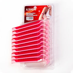 12PCS Women Razor Double Layers Blades Manual Razor For Girl Woman Shaving