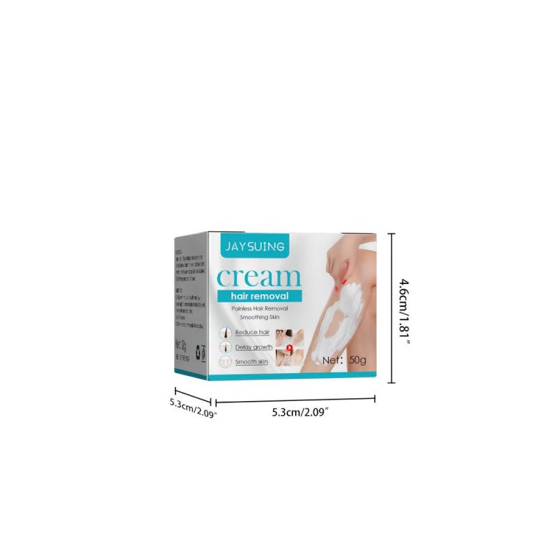 50g Hair Removal Cream for Armpits Hands Legs - Gentle & Non Irritating