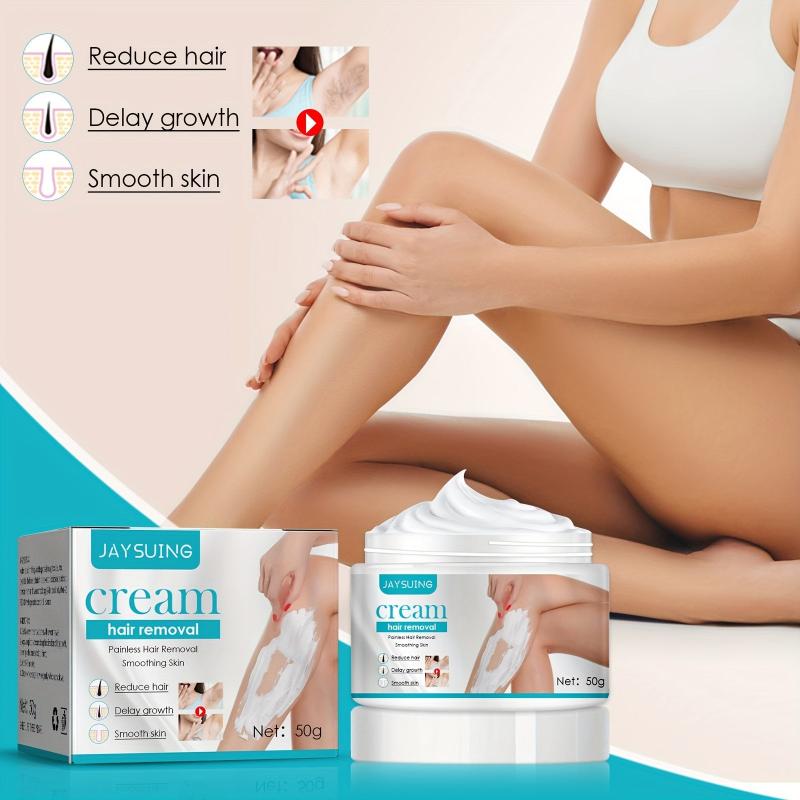 50g Hair Removal Cream for Armpits Hands Legs - Gentle & Non Irritating