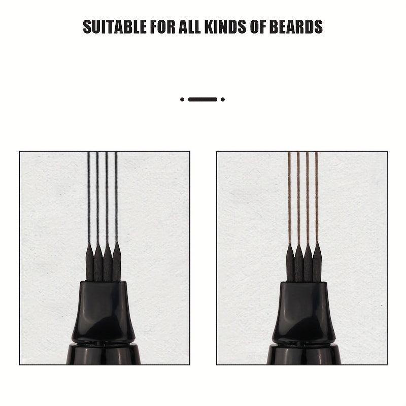 Men's Beard Care Beard Comb Beard Painting Pen Styling Beard Pen