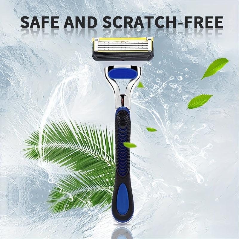 Reusable Classic Shaving Razor Stainless Steel Blades Safety Razor Set