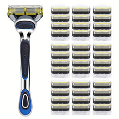 Reusable Classic Shaving Razor Stainless Steel Blades Safety Razor Set