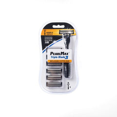 Men Manual Safety Razor Face Cleansing Care Tool With Handle Replacement Holder