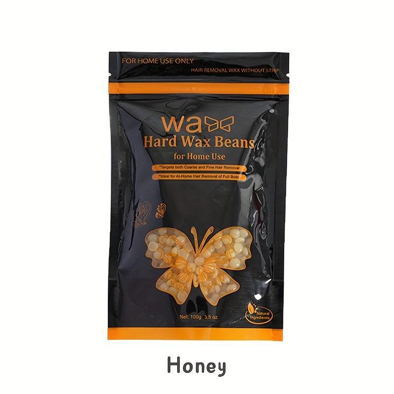 100g Hair Removal Hard Wax Beads for Face Eyebrows Legs Back Chest