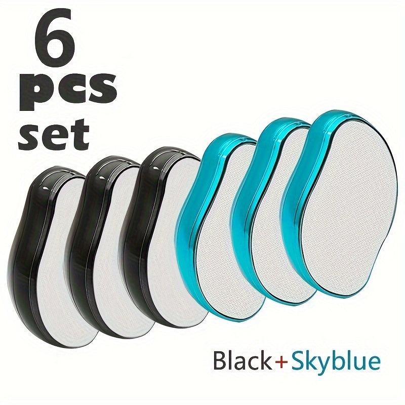 6 Pcs Reusable Crystal Hair Eraser for Women