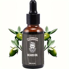 Organic Beard Growth Serum - Facial Hair Enhancer - Beard Shaping Tool