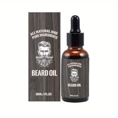 Organic Beard Growth Serum - Facial Hair Enhancer - Beard Shaping Tool