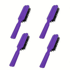 4PCS Hair Comb Nylon Bristle Hair Brush Set