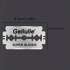 100 Counts Double Edge Razor Blades Shaving Blades For Men