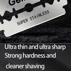 100 Counts Double Edge Razor Blades Shaving Blades For Men