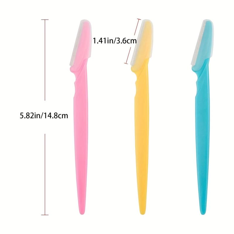 Women's Multipurpose Eyebrow Razor with Precision Cover