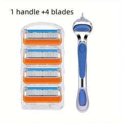 Classic Shaving Razor Set Stainless Steel Blades Safety Razors