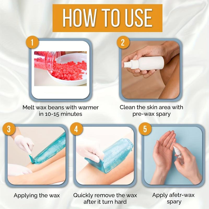Sensitive Skin Hair Removal Wax Beads 400g