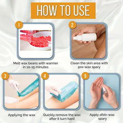 Sensitive Skin Hair Removal Wax Beads 400g