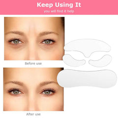 Silicone Facial Patches Wrinkle Pads Set
