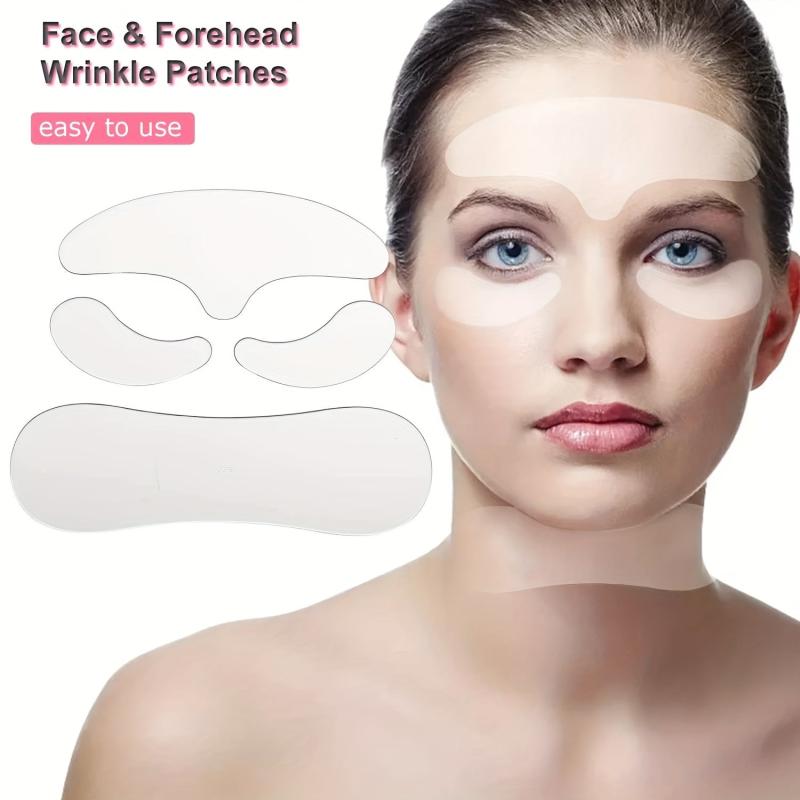 Silicone Facial Patches Wrinkle Pads Set
