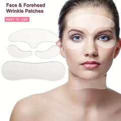 Silicone Facial Patches Wrinkle Pads Set