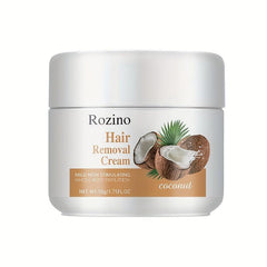 Coconut Hair Removal Cream Gentle Non Irritating Painless Long lasting 50ml