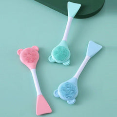 Soft Silicone Facial Cleansing Brush for Women