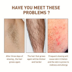 Hair Removal Cream Women Pubic Bikini Area Painless Formula All Skin Types