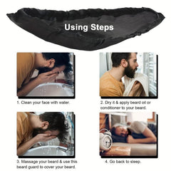 2pcs Beard Protector Face Bib Anti dirty