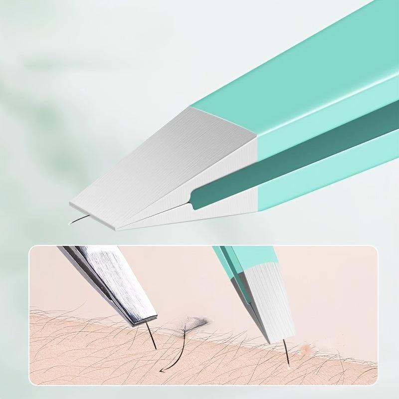 Stainless Steel Eyebrow Tweezers for Hair Removal