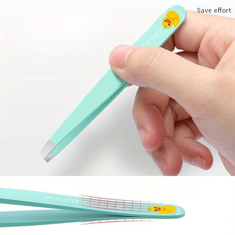 Stainless Steel Eyebrow Tweezers for Hair Removal