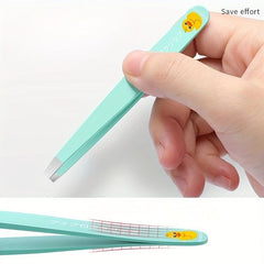 Stainless Steel Eyebrow Tweezers for Hair Removal