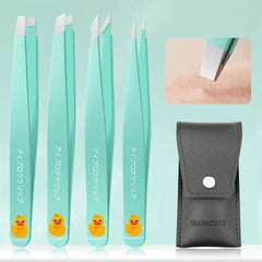 Stainless Steel Eyebrow Tweezers for Hair Removal