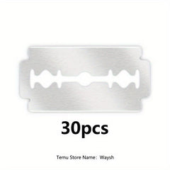 Double Sided Safety Razor Blades Stainless Steel Blades - Pack of 10
