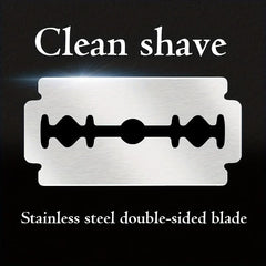 Double Sided Safety Razor Blades Stainless Steel Blades - Pack of 10
