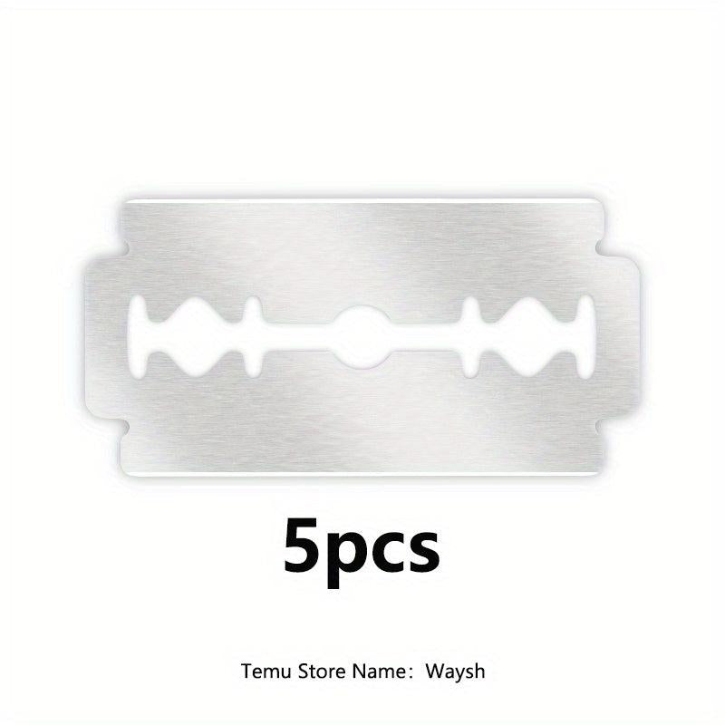 Double Sided Safety Razor Blades Stainless Steel Blades - Pack of 10