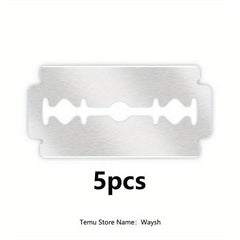 Double Sided Safety Razor Blades Stainless Steel Blades - Pack of 10