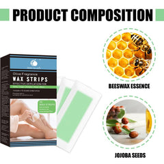 30 Disposable Waxing Paper Strips Hair Removal Non Woven Wax Strip