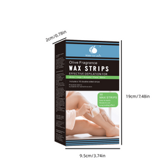 30 Disposable Waxing Paper Strips Hair Removal Non Woven Wax Strip